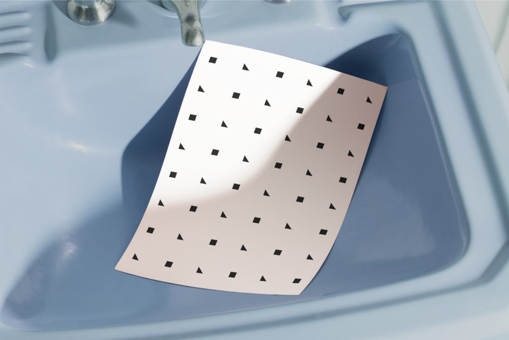Print C04 033 — On sink mockup surface