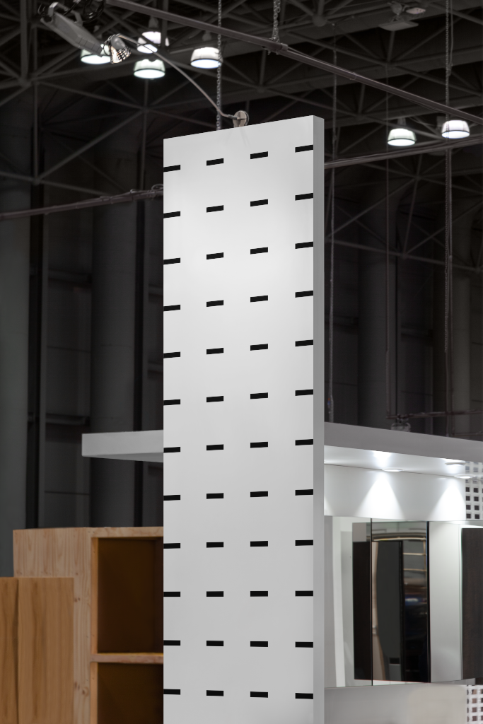 Wall 1595 — Trade show mockup surface