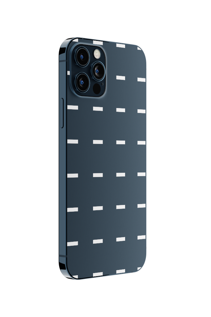 Object 2227 — Phone, pacific blue vertical mockup surface