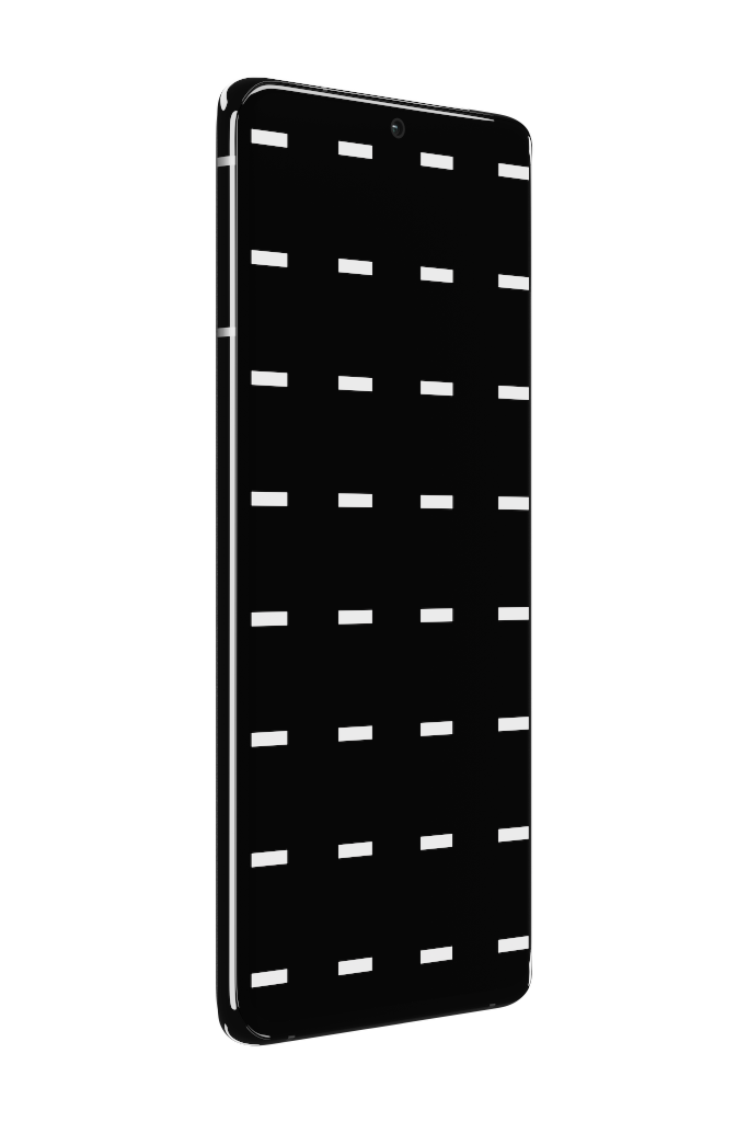 Display 2363 — Phone, black vertical mockup surface