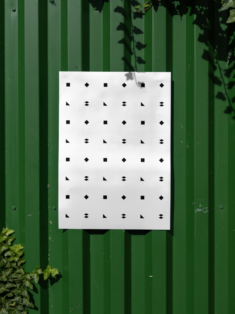 Poster 33 — On wall mockup surface
