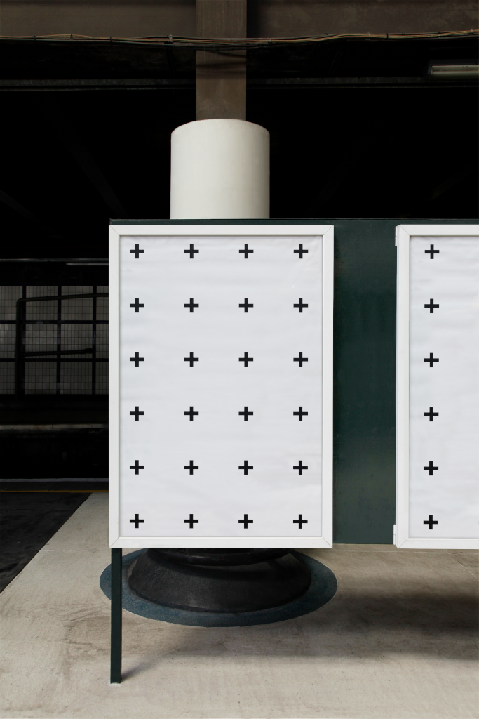 Poster 1948 — Freestanding mockup surface