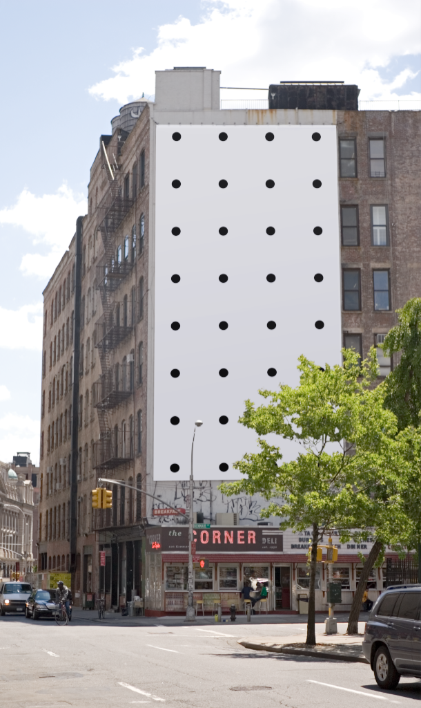 Billboard 0039 — With tree mockup surface