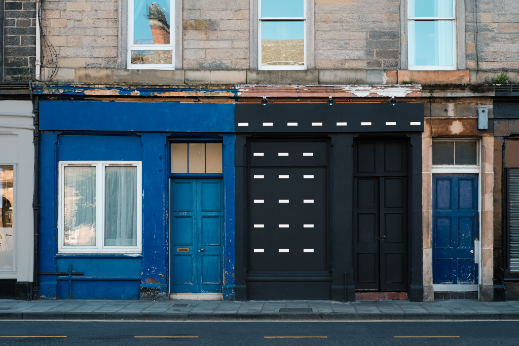 Storefront 2125 — Front mockup surface