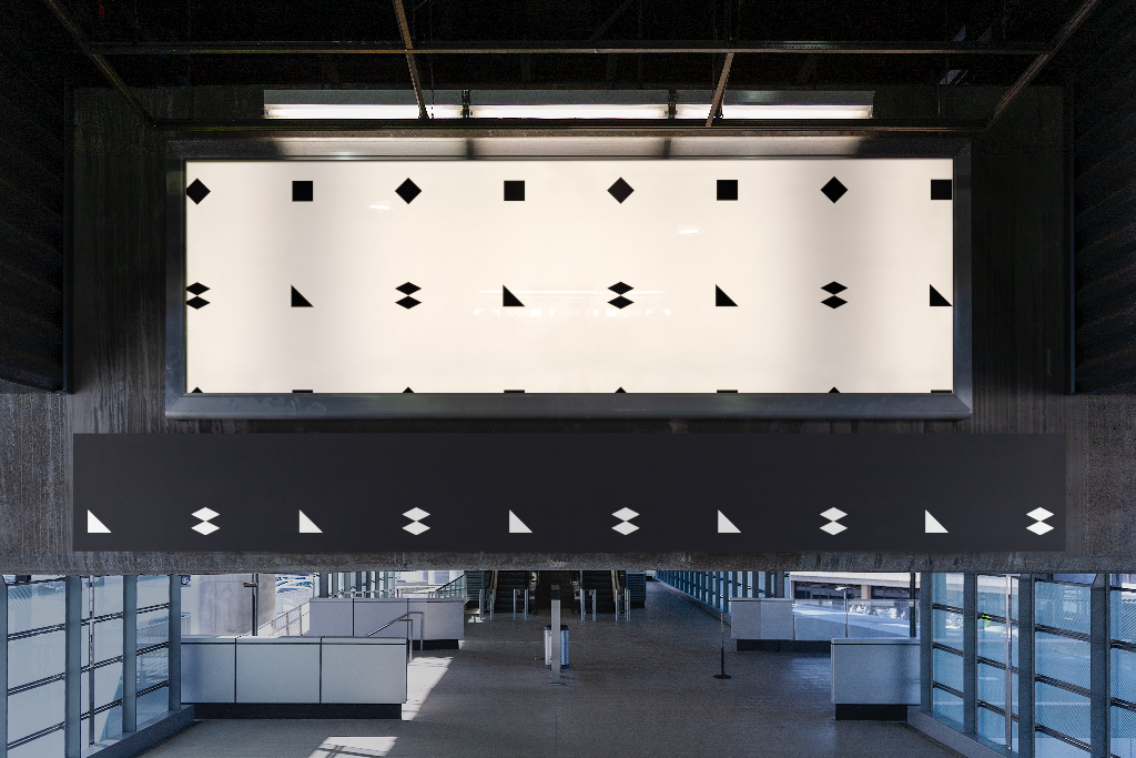 Sign 2559 — Backlit mockup surface