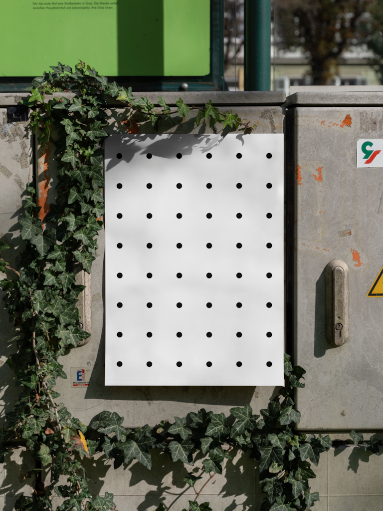 Poster 30 — On wall mockup surface