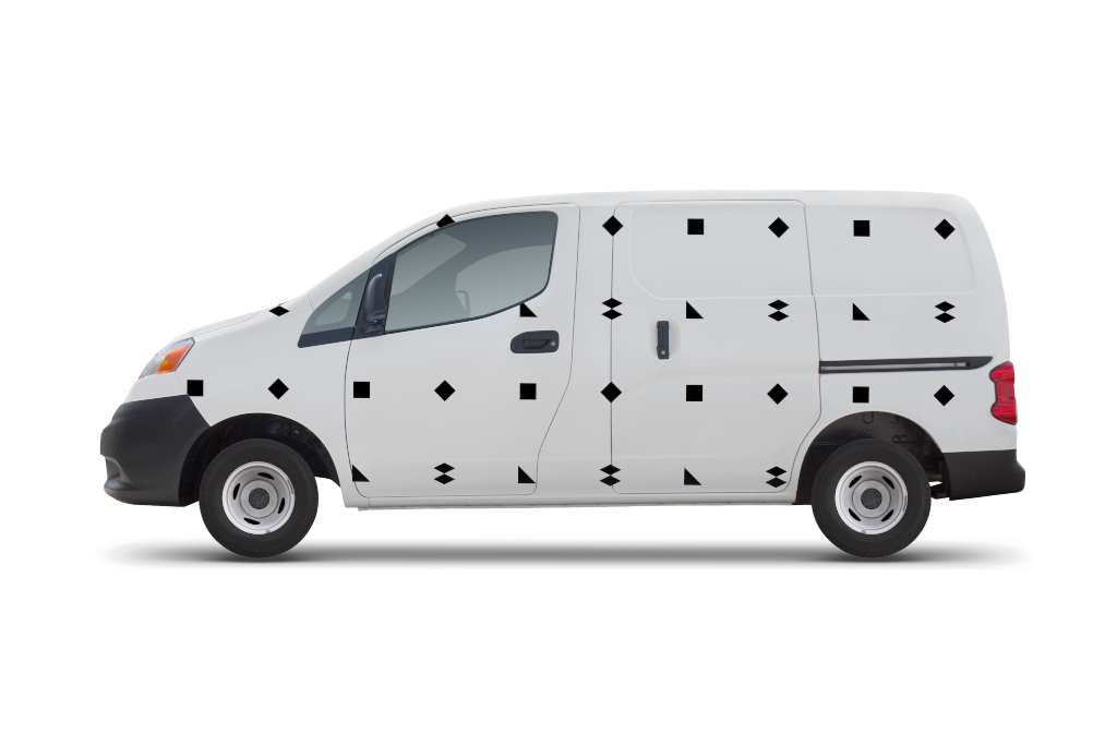 Van 0959 — Side mockup surface