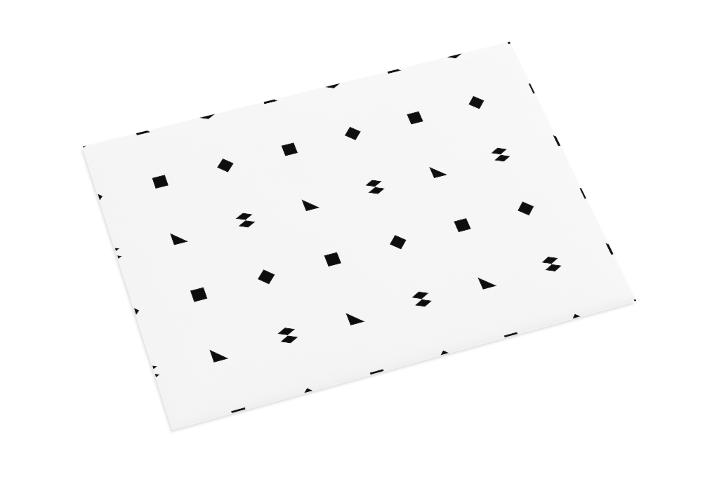 Envelope 1093 — Front, closed mockup surface