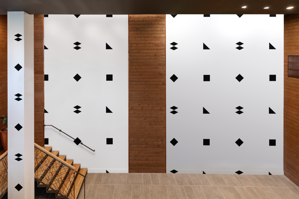 Wall 2010 — With staircase mockup surface