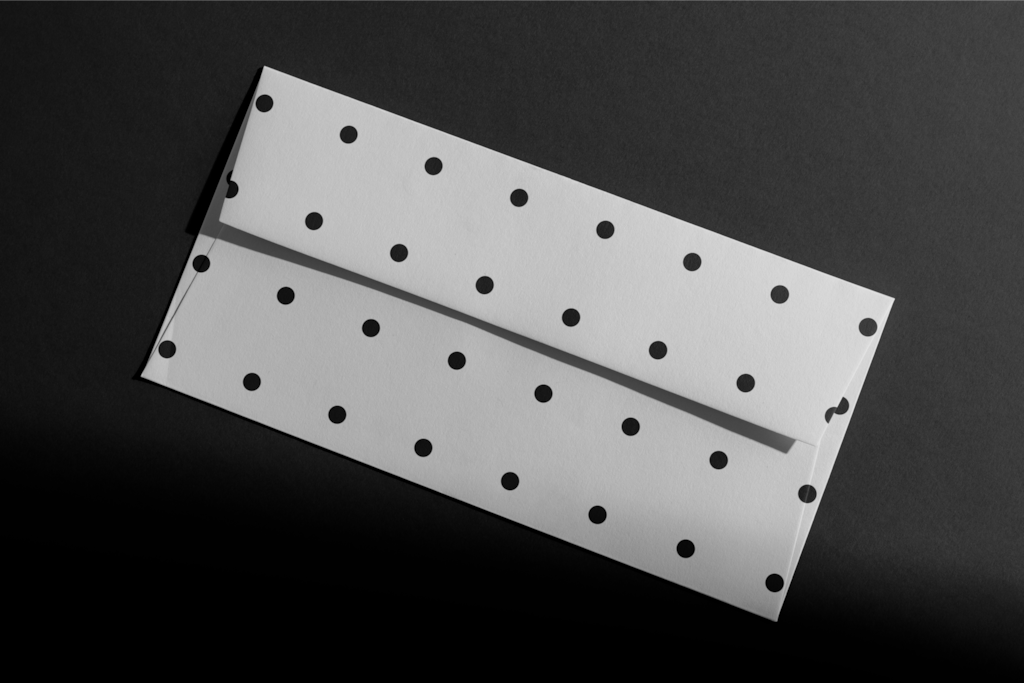 Envelope 07 — On paper mockup surface