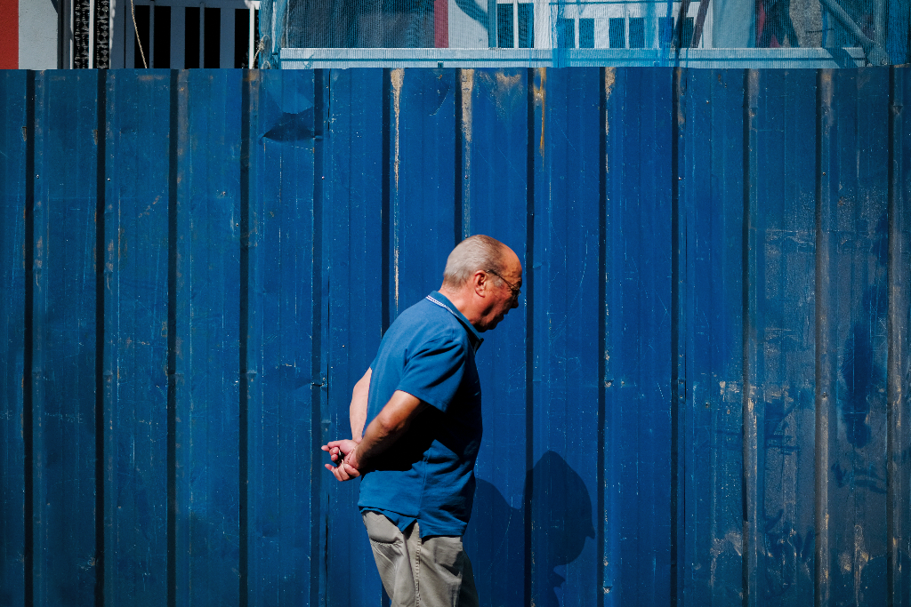 Wall 2068 — With person mockup surface