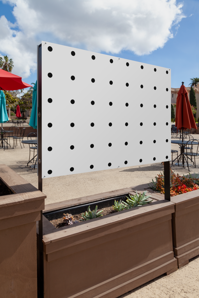 Sign 1824 — Freestanding mockup surface