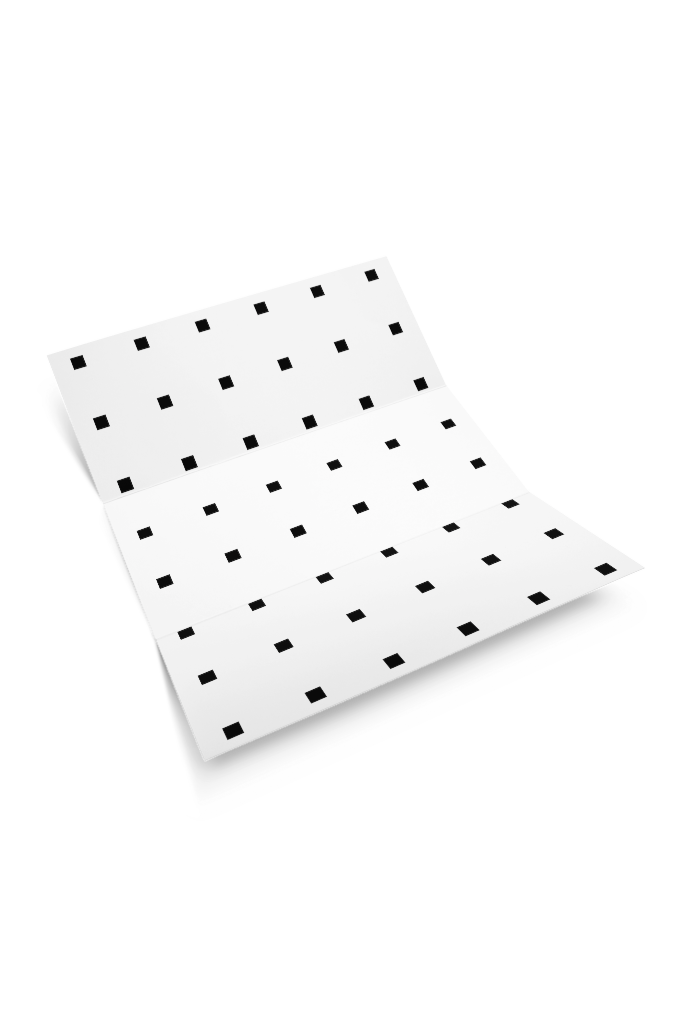 Flyer 0360 — Folded, open mockup surface