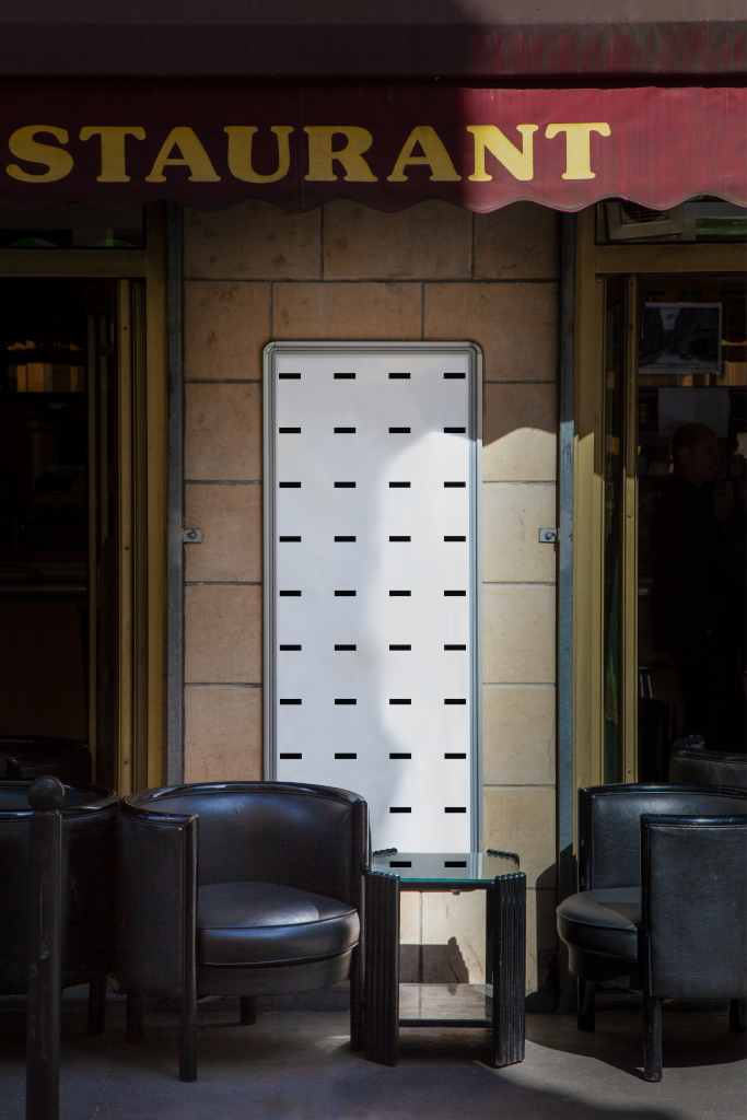 Poster 1907 — On building mockup surface