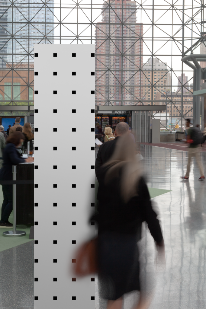 Sign 1594 — Standee mockup surface