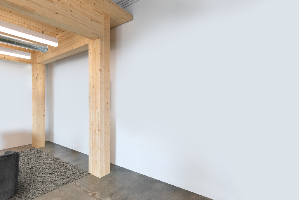 Wall 2018 — With furniture mockup surface