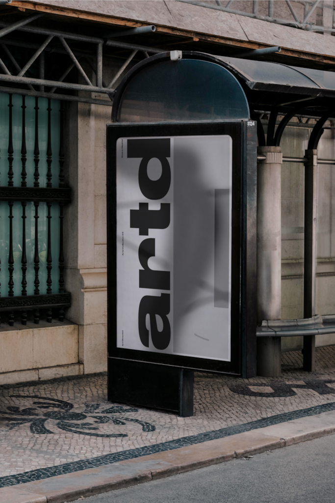 Poster C04 047 — Freestanding mockup surface