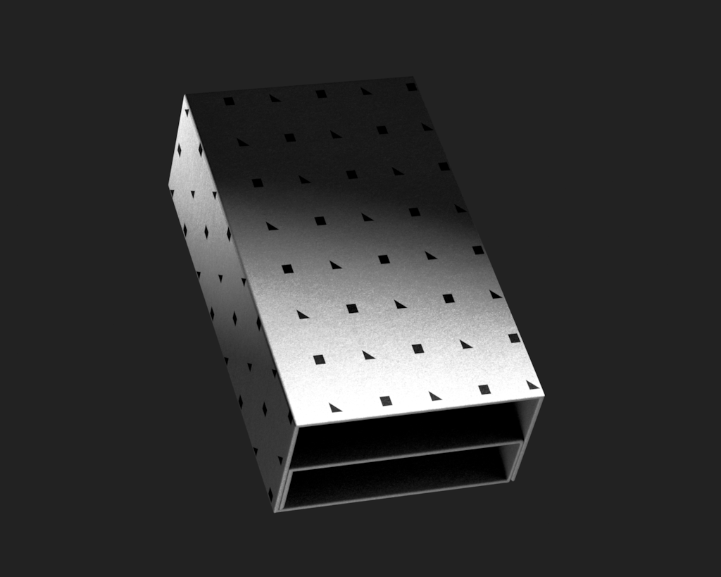 SC3_Box Mockup_02 — Closed mockup surface