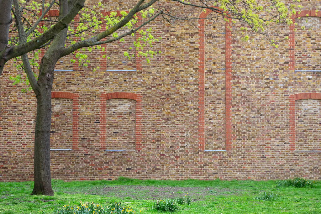 Wall 2343 — Brick mockup surface