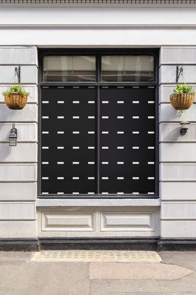 Storefront 2315 — Coming soon display mockup surface