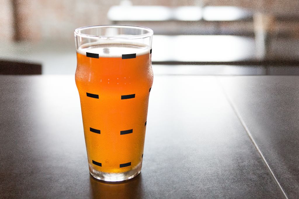 Cup 5116 — Glass, on countertop mockup surface