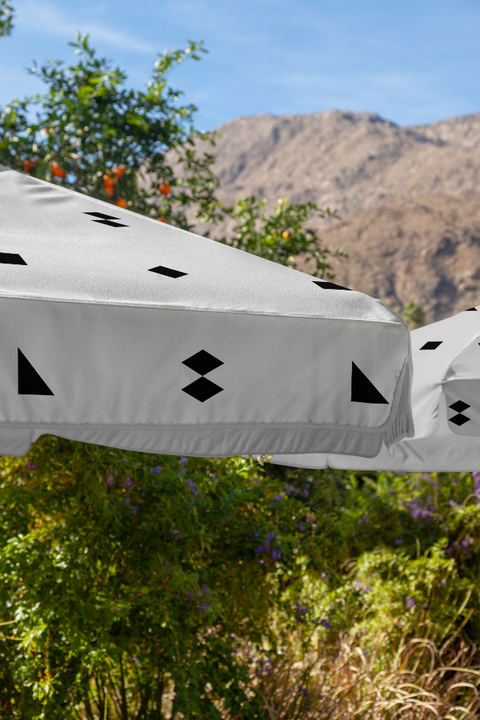 Furniture 1492 — Patio umbrella detail mockup surface