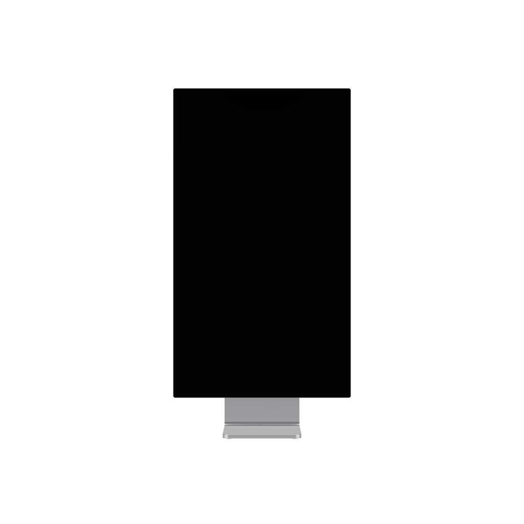 Plus Display 8103 — Desktop, portrait mockup surface