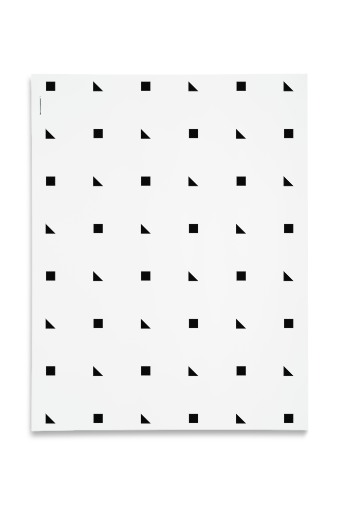 Booklet 0271 — Stapled corner, closed mockup surface