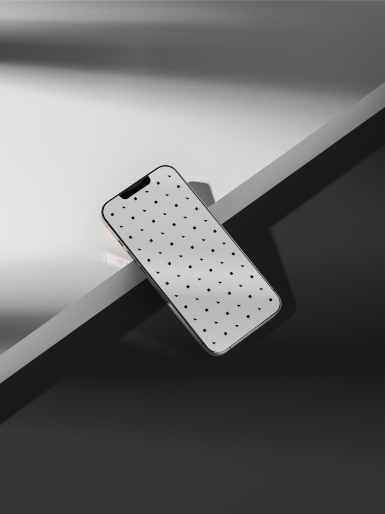 IPhone 01 — Phone, laying mockup surface
