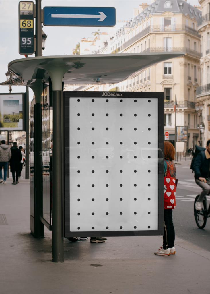 Poster C03 030 — Freestanding mockup surface