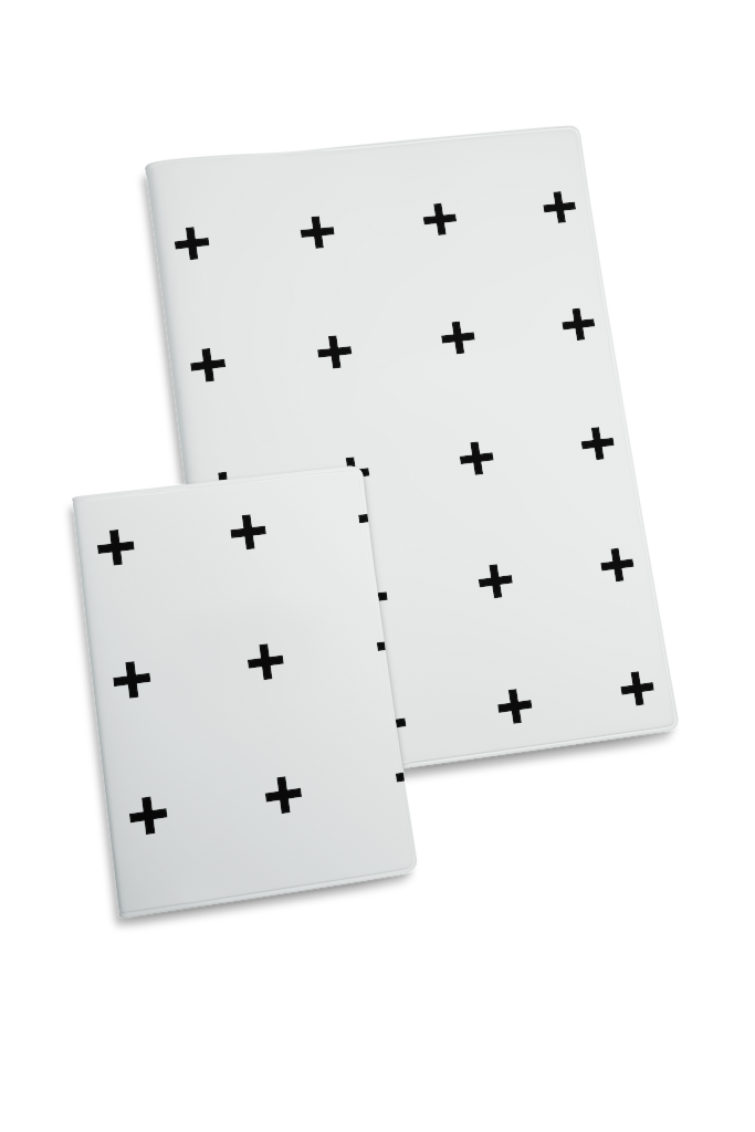 Booklet 0544 — Double, squared mockup surface