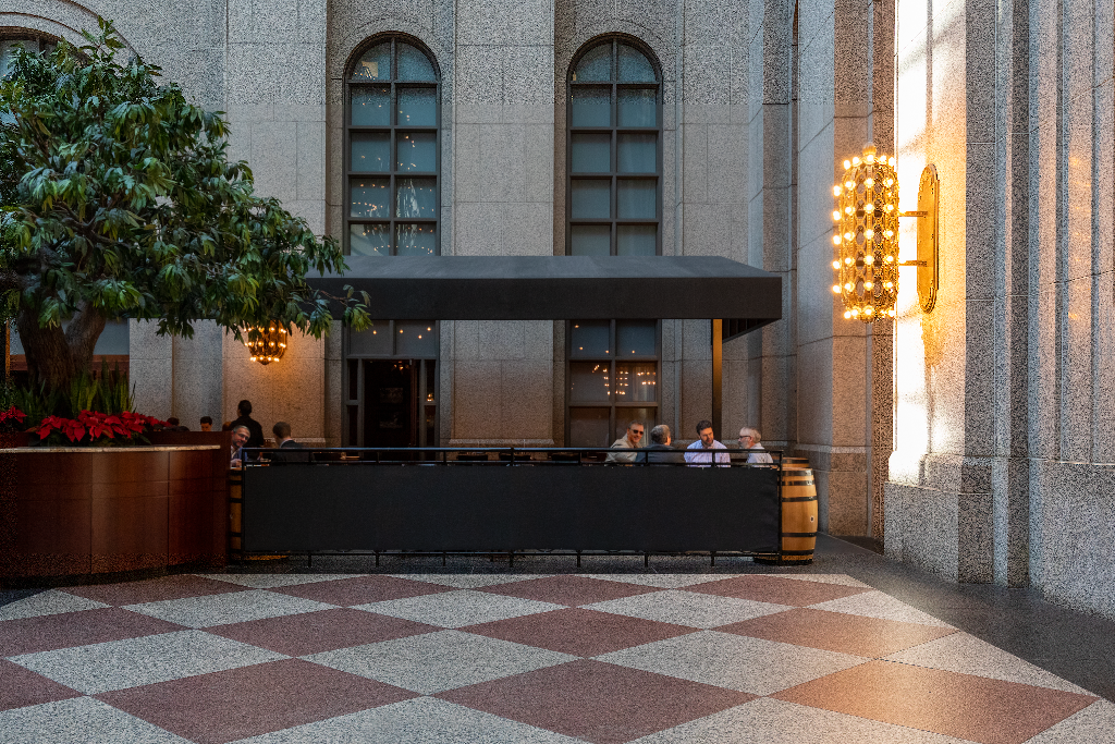 Banner 2088 — On fence mockup surface