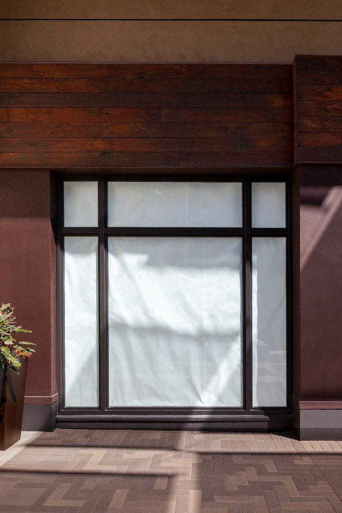 Storefront 1806 — Coming soon display mockup surface