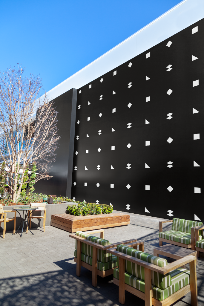 Wall 1786 — Hoarding board mockup surface