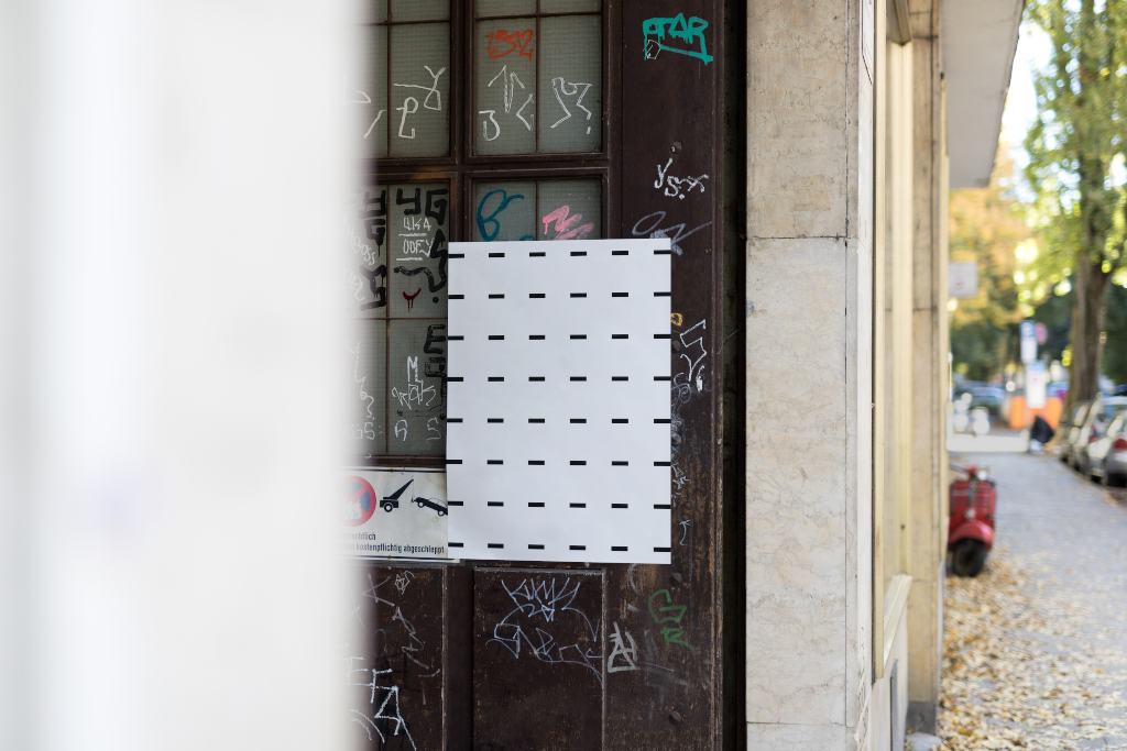 Poster 2117 — On building  mockup surface