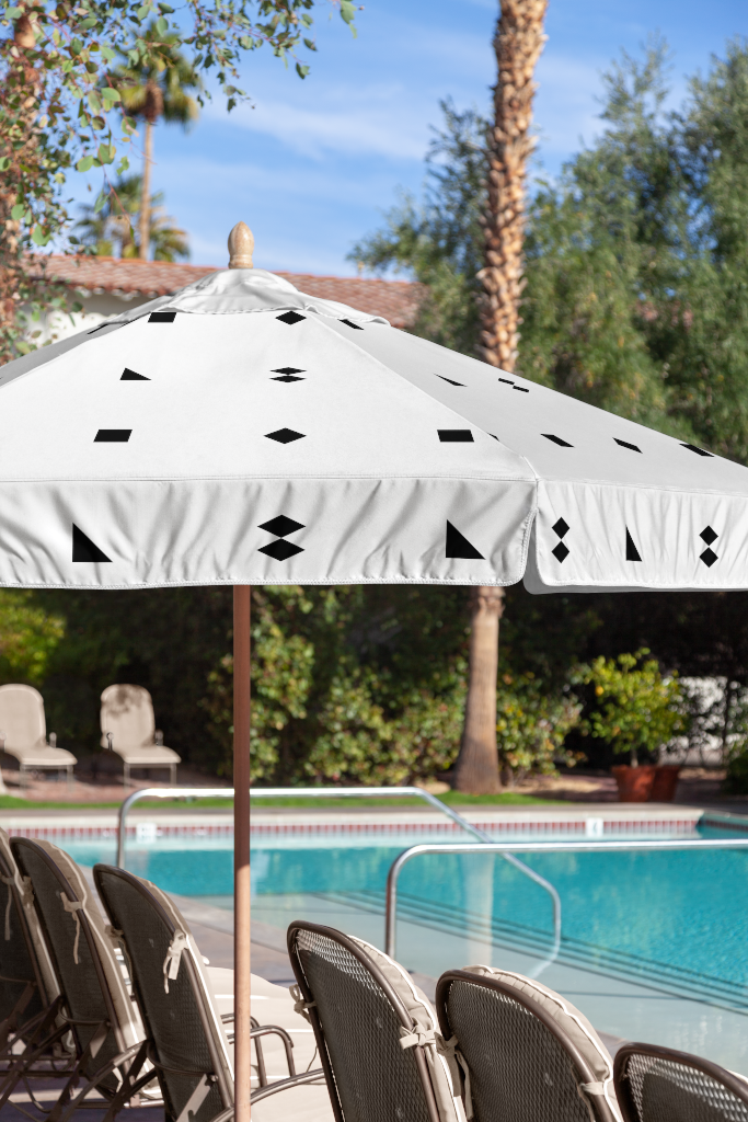 Furniture 1494 — Patio umbrella mockup surface