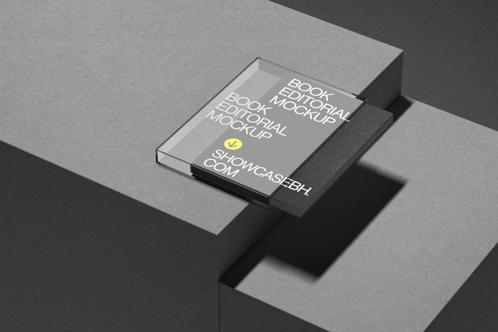 SL15_Book — Hardcover, with case mockup surface