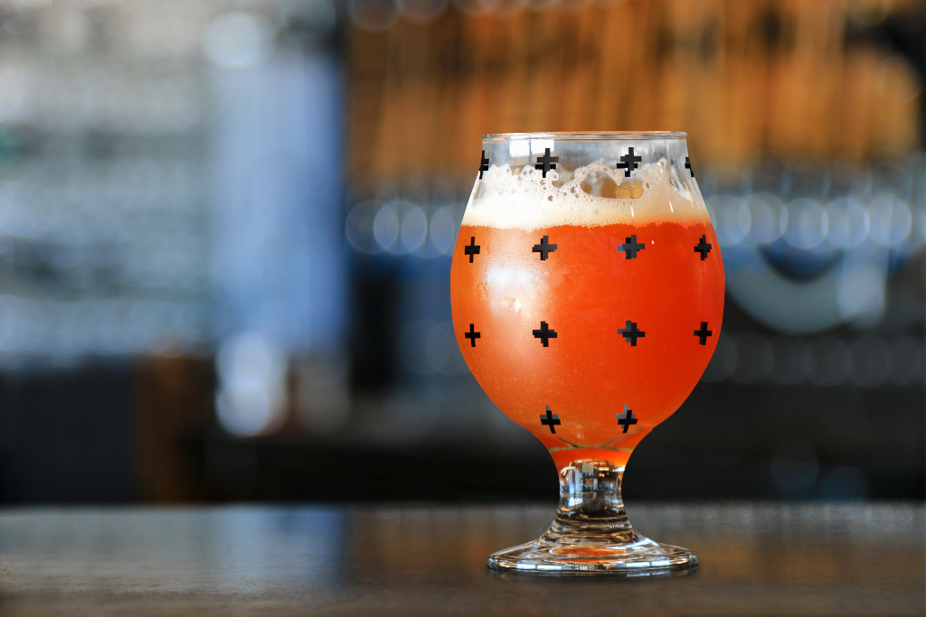 Cup 1991 — Glass, on countertop mockup surface