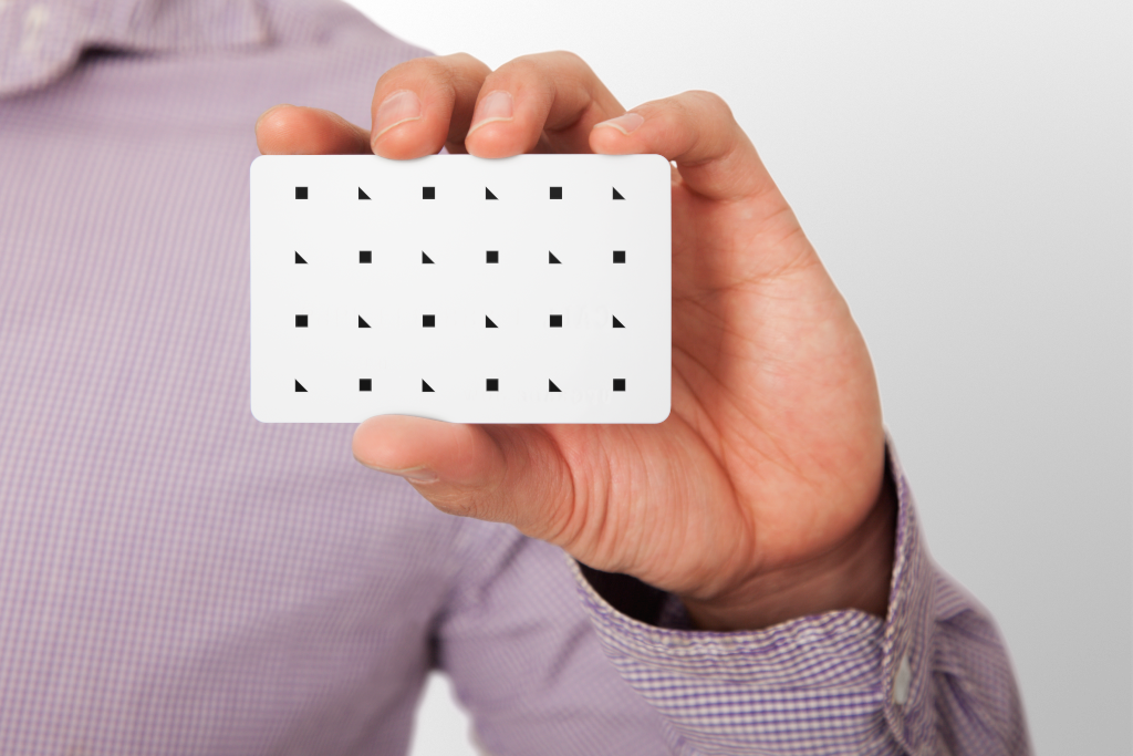 Credit Card 0525 — Held mockup surface