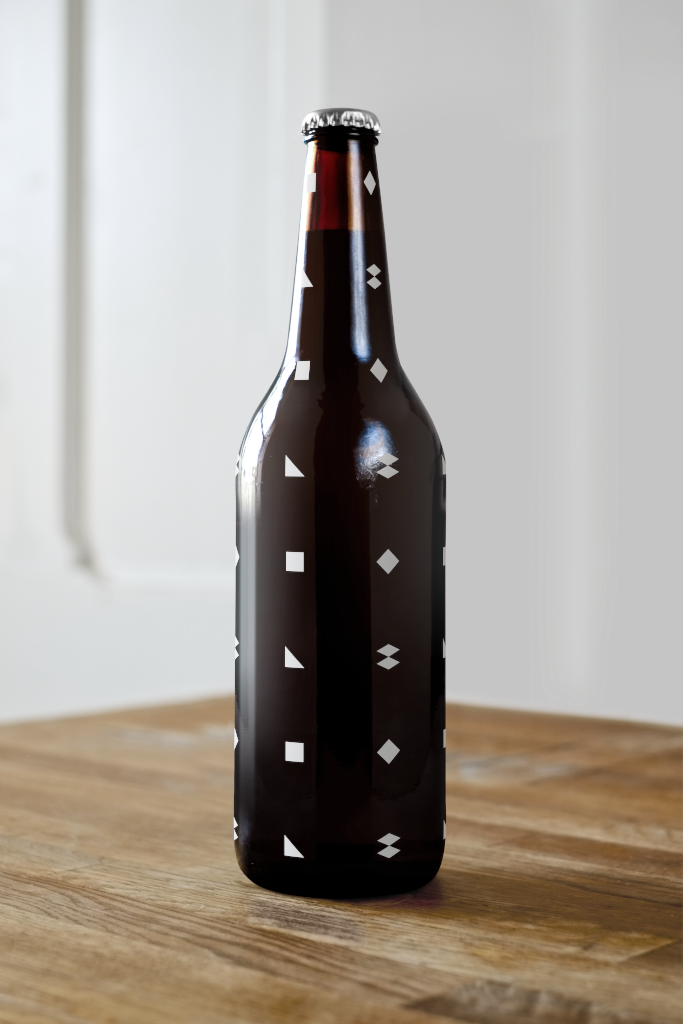 Bottle 1988 — Beer mockup surface