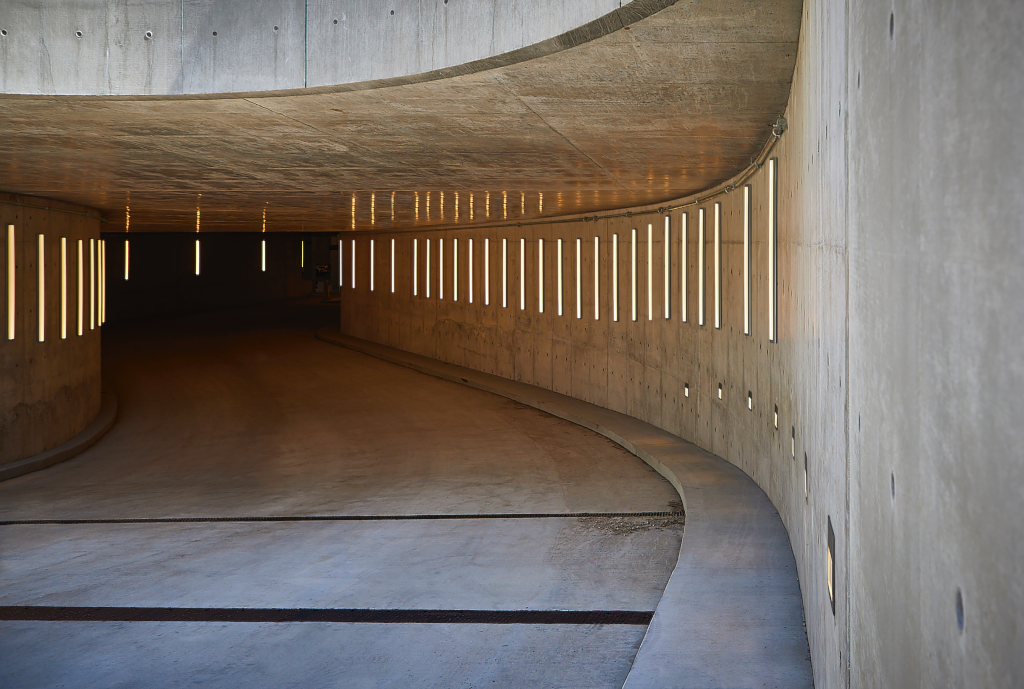 Wall 2274 — Parking garage mockup surface