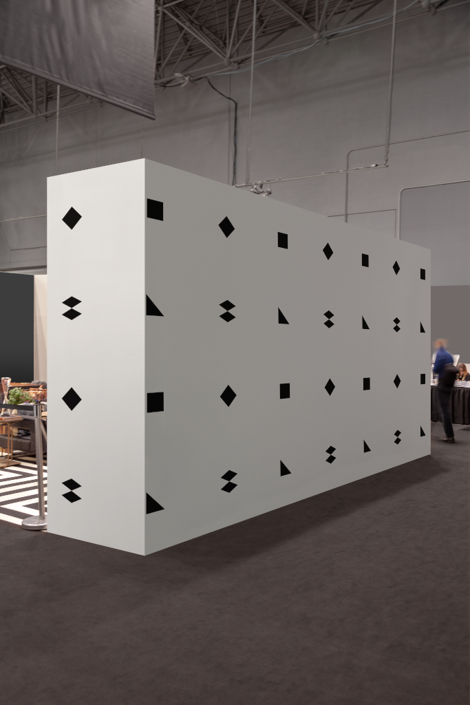 Wall 1408 — Trade show mockup surface