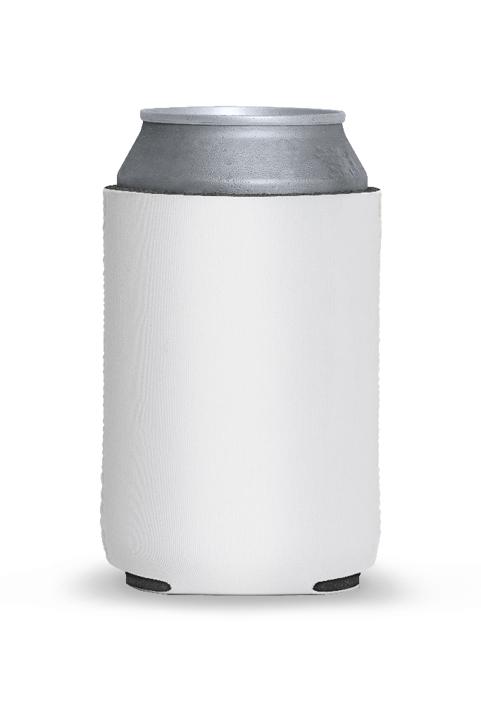 Koozie 1982 — On aluminum can mockup surface