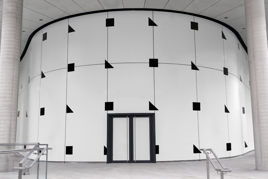 Building 2314 — Wall mockup surface