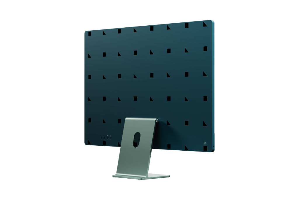 Object 2421 — 24-inch, green mockup surface