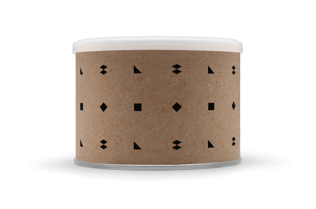 Container 1329 — Canister, closed mockup surface