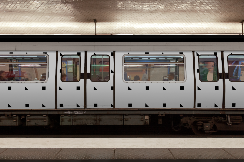 Vehicle 1864 — Train mockup surface