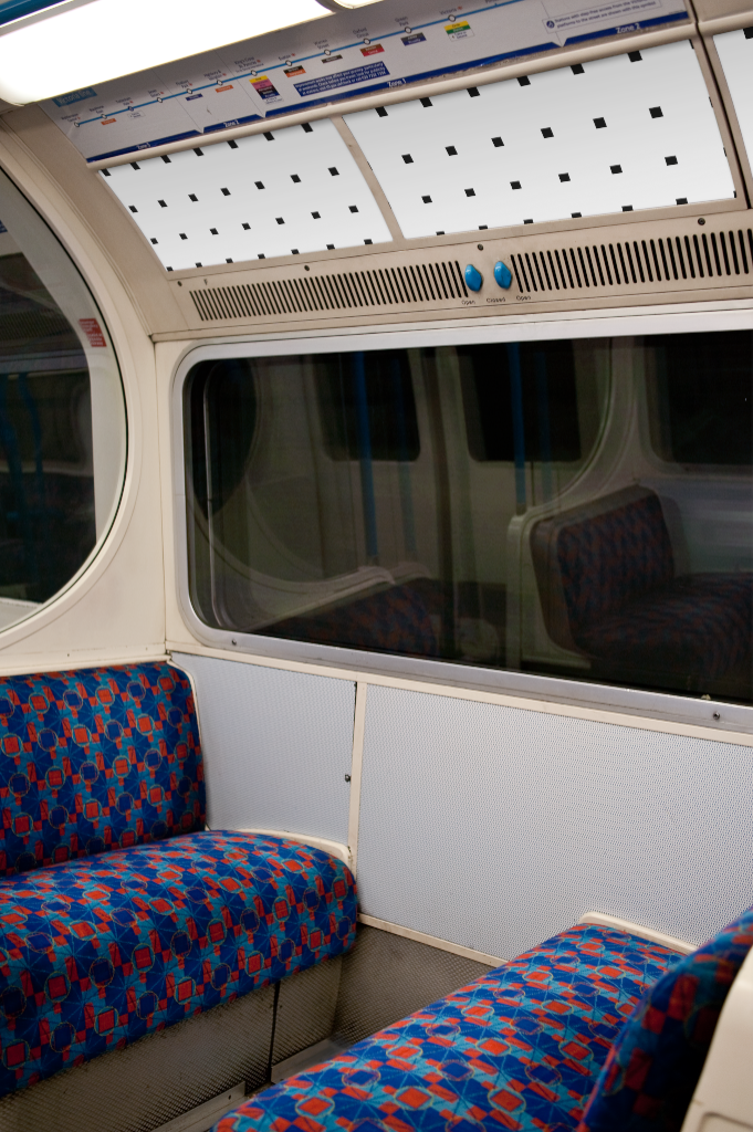 Billboard 0491 — Tube, interior mockup surface