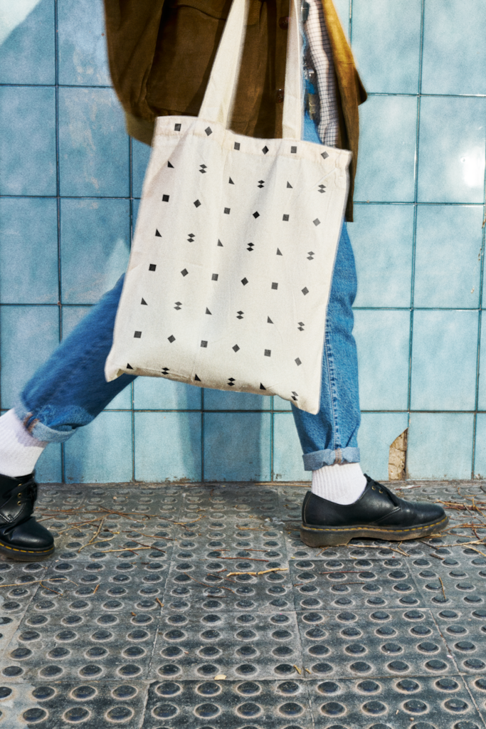 PSCv1 Tote Bag Mockup — Held mockup surface
