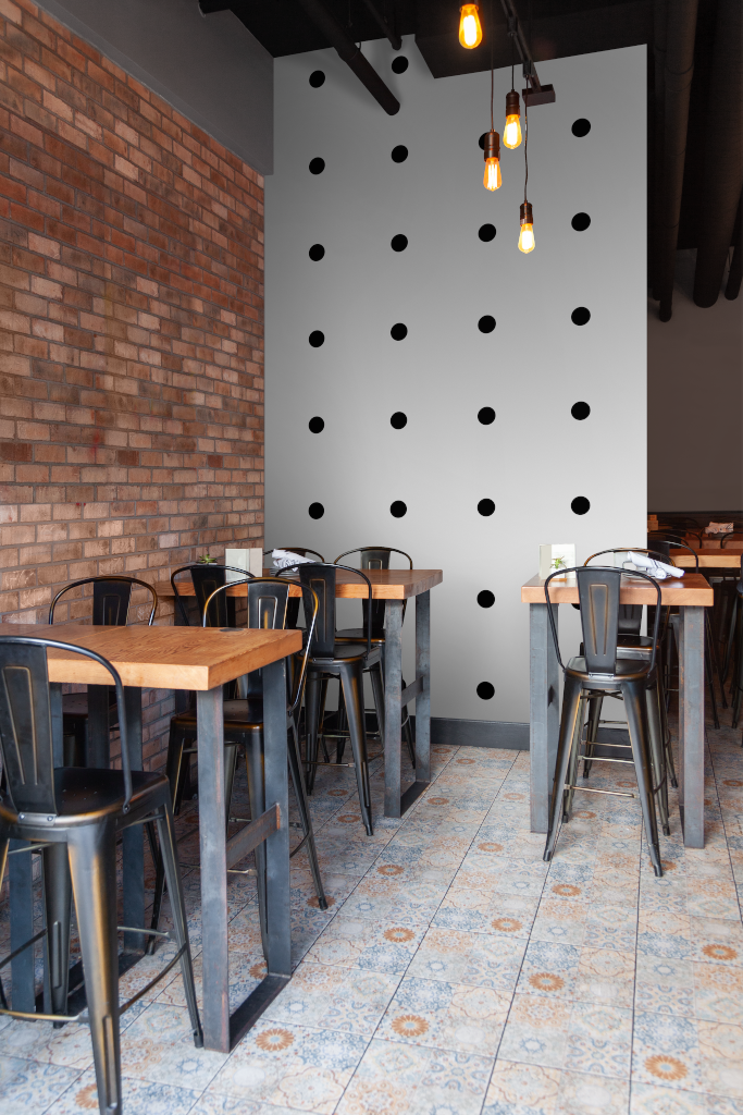 Wall 1787 — Restaurant mockup surface